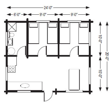 beaver floor plan